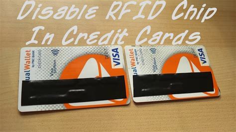 disable paypass rfid chip|How to protect your credit card with RFID chip from .